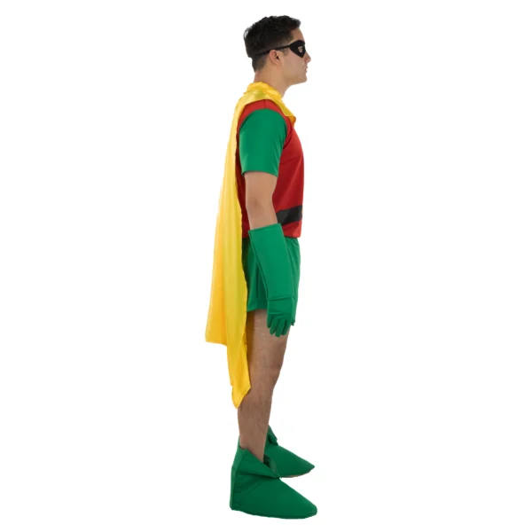 Disfraz Robin Classic DC Core Oficial DC Comics - Traje Completo con Capa