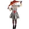 Disfraz Pennywise Mujer IT Oficial Chapter Two - Corsé y Peluca Incluidos
