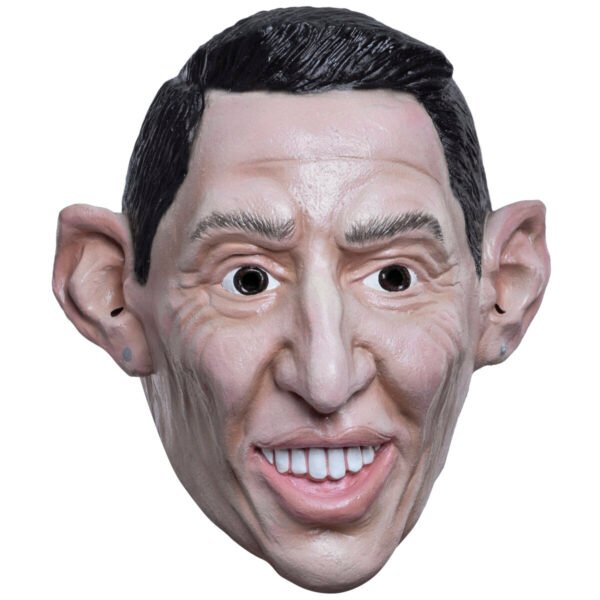 Máscara Fideo Ángel Di María - Látex Artesanal Famous People