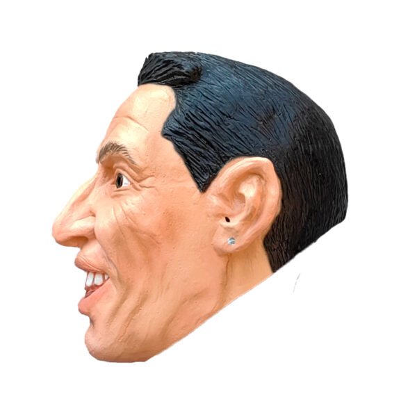 Máscara Fideo Ángel Di María - Látex Artesanal Famous People