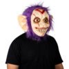 Máscara Creepy T.W. Morada Peluda | Disfraz Monstruo Halloween