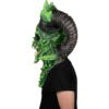 Big Horns Skull Neon