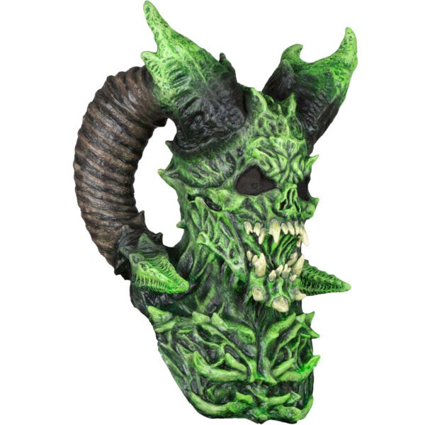 Big Horns Skull Neon