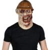 30176_Brickie Zombie (1) Máscara Brickie Zombie – Zombie Obrero con Casco de Construcción