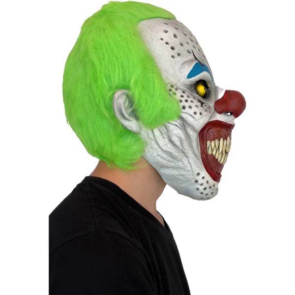 71328 (3) Máscara Holes – Payaso Siniestro de Cabello Verde