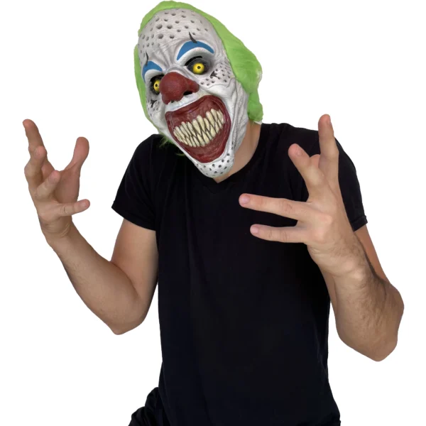 71328 Máscara Holes – Payaso Siniestro de Cabello Verde
