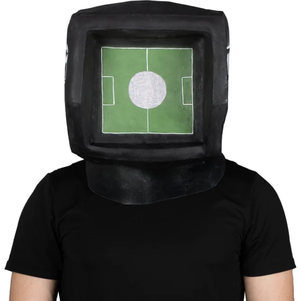 Máscara Látex Cámara VAR – Árbitro de Fútbol