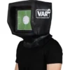 Máscara Látex Cámara VAR – Árbitro de Fútbol