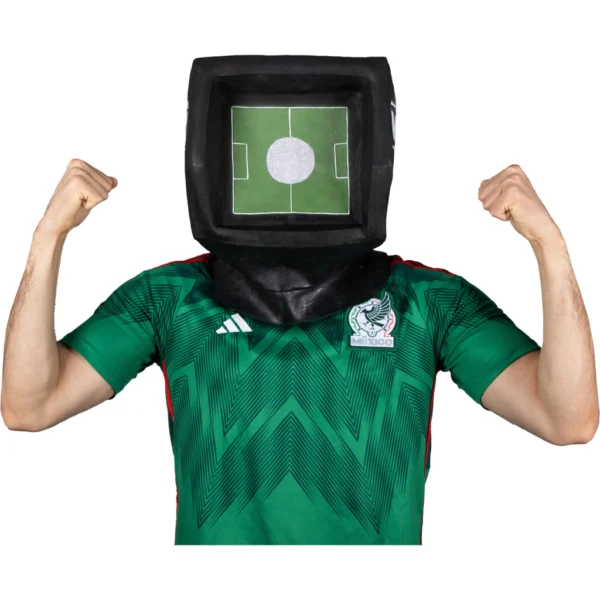 Máscara Látex Cámara VAR – Árbitro de Fútbol