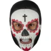 Máscara Látex Luchador Penitente – Diseño Calavera Artesanal