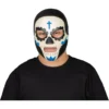 Máscara Látex Luchador Dulce Muerte – Diseño Calavera Artesanal
