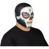 Máscara Látex Luchador Dulce Muerte – Diseño Calavera Artesanal