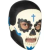 Máscara Látex Luchador Dulce Muerte – Diseño Calavera Artesanal