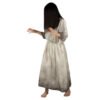 Disfraz La Niña del Pozo – Vestido Blanco Desgastado + Peluca Larga Negra