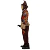 Disfraz Harvester Scarecrow – Espantapájaros de Otoño con Camisa a Cuadros y Flecos de Paja