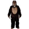 Disfraz de Sasquatch Costume con Máscara de Látex y Pelaje Oscuro