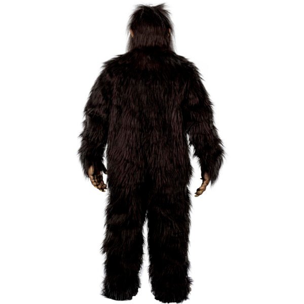 Disfraz de Sasquatch Costume con Máscara de Látex y Pelaje Oscuro