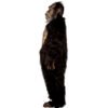 Disfraz de Sasquatch Costume con Máscara de Látex y Pelaje Oscuro