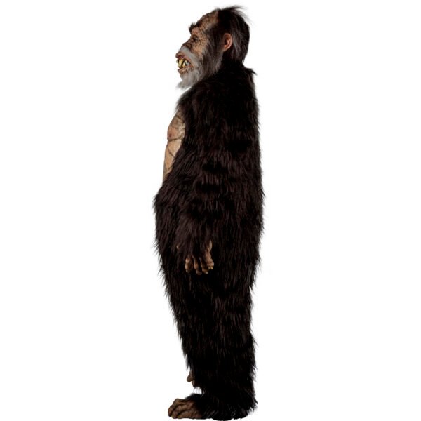 Disfraz de Sasquatch Costume con Máscara de Látex y Pelaje Oscuro