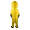 Disfraz Inflable Sr. Chernobyl – Máscara de Gas y Símbolo Radioactivo